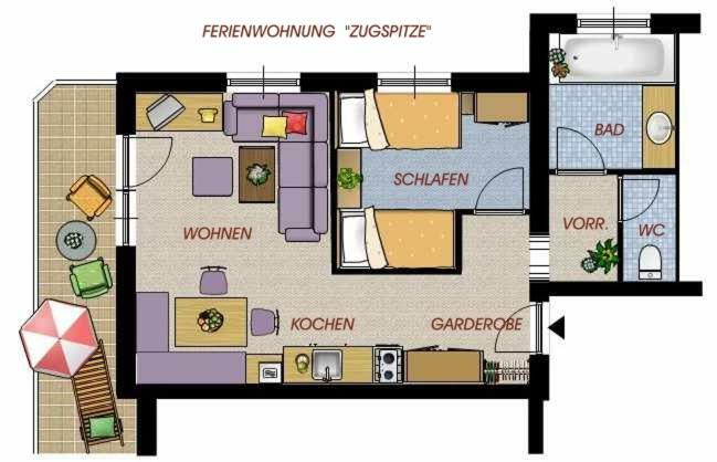 Apartmenthaus Brigitte Leutasch Exterior photo